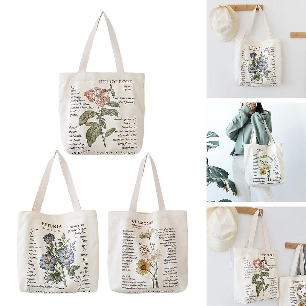 Casual Shoulder Bag ,with Interior Pocket ,Zippered Anti ,Canvas Package ,Tote Reusable Handbag