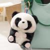 Cute Cartoon Panda Plush Toy Pendant Keychain Kawaii Stuffed Animals Keychain Novelty Backpack Decoration Accessories Gifts