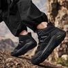 Men's Hiking Shoes 2026 Autumn New Outdoor Non Slip Lightweight Platform Sneakers Comfortable Height Increase Lace Up Work Shoes