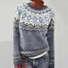TIFICY Maglioni a girocollo a maniche lunghe per autunno e inverno, moda donna