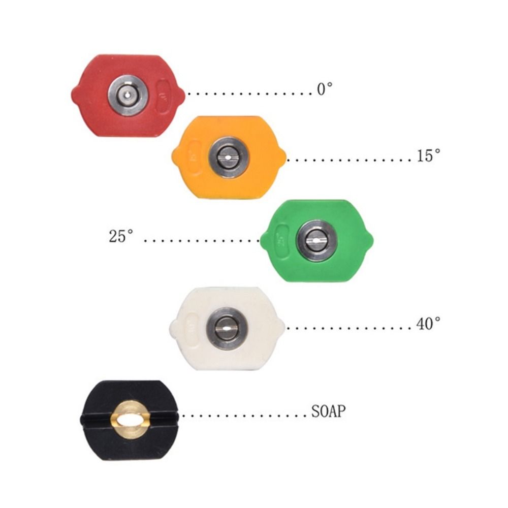 5/7 PCS Quick Connect Pressure Washer Nozzle Tip High Pressure Washer Tips Set  High Pressure Washer