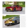 1/24 Niaasn GTR 50 Alloy Sports Car Model Diecasts Metal Toy Race Car Model Sound and Light Simulation Collection Childrens Gift