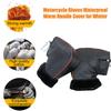 Windproof Motorcycle Handlebar Gloves Warm Motorcycle Handlebar Gloves Waterproof Gloves Thick Warm Handlebar Gloves