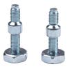 OEM 0000 953 6605 Compatible Replacement For M8 028 034 026 MS260 MS360 MS380 For Chainsaw Includes Bar Nut And Stud Collar Set