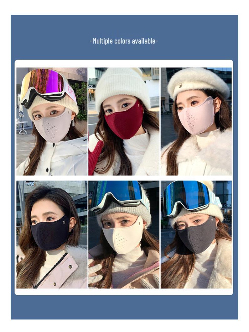 

Newcomer Exclusive: Cold-Resistant Anti-Fog Full Face Mask with Breathable Fleece for Outdoor Cycling