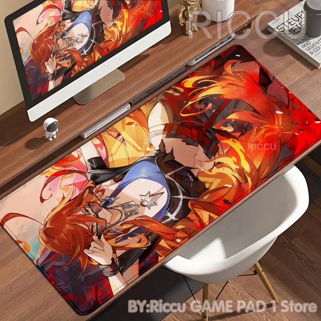 HD PC Genshin Impact Mavuika Hentai High definition printing Mechanical Keyboard Locking Edges accessories Mouse pad ESports