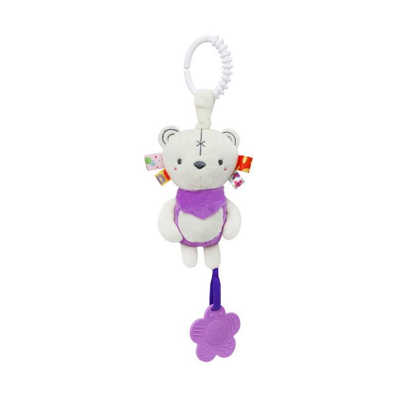 BBSKY Baby Rattle & Teether Animal Crib Mobile Wind Chime Toy