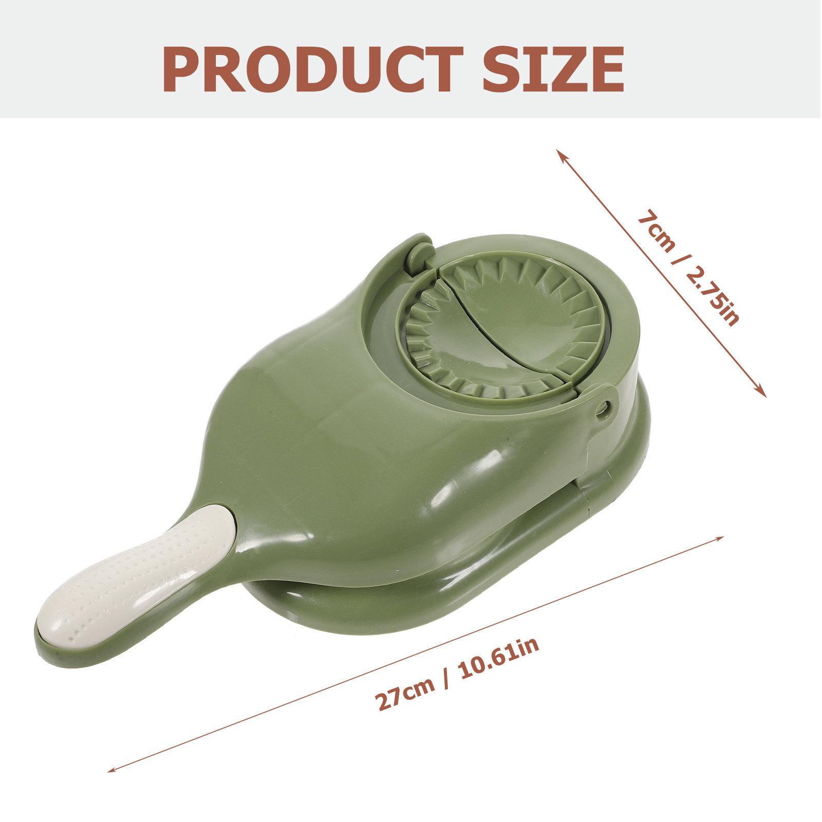 

Dumpling Presser Manual Kitchen Dough Presser For Homemade Dumpling Maker Tool Portable Dough Pressing Mold For Mini Pie зелёный