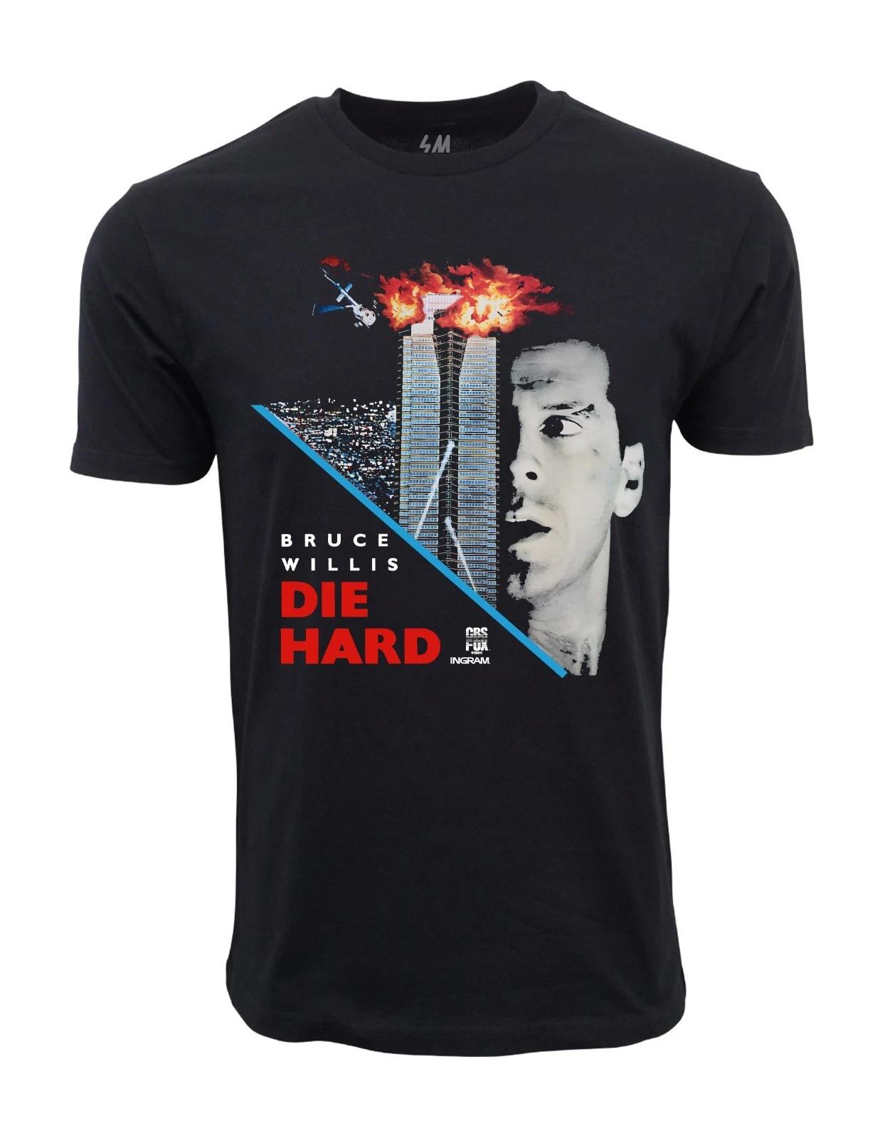 Men s and Women s T-shirts 90s DIE HARD BRUCE WILLIS M