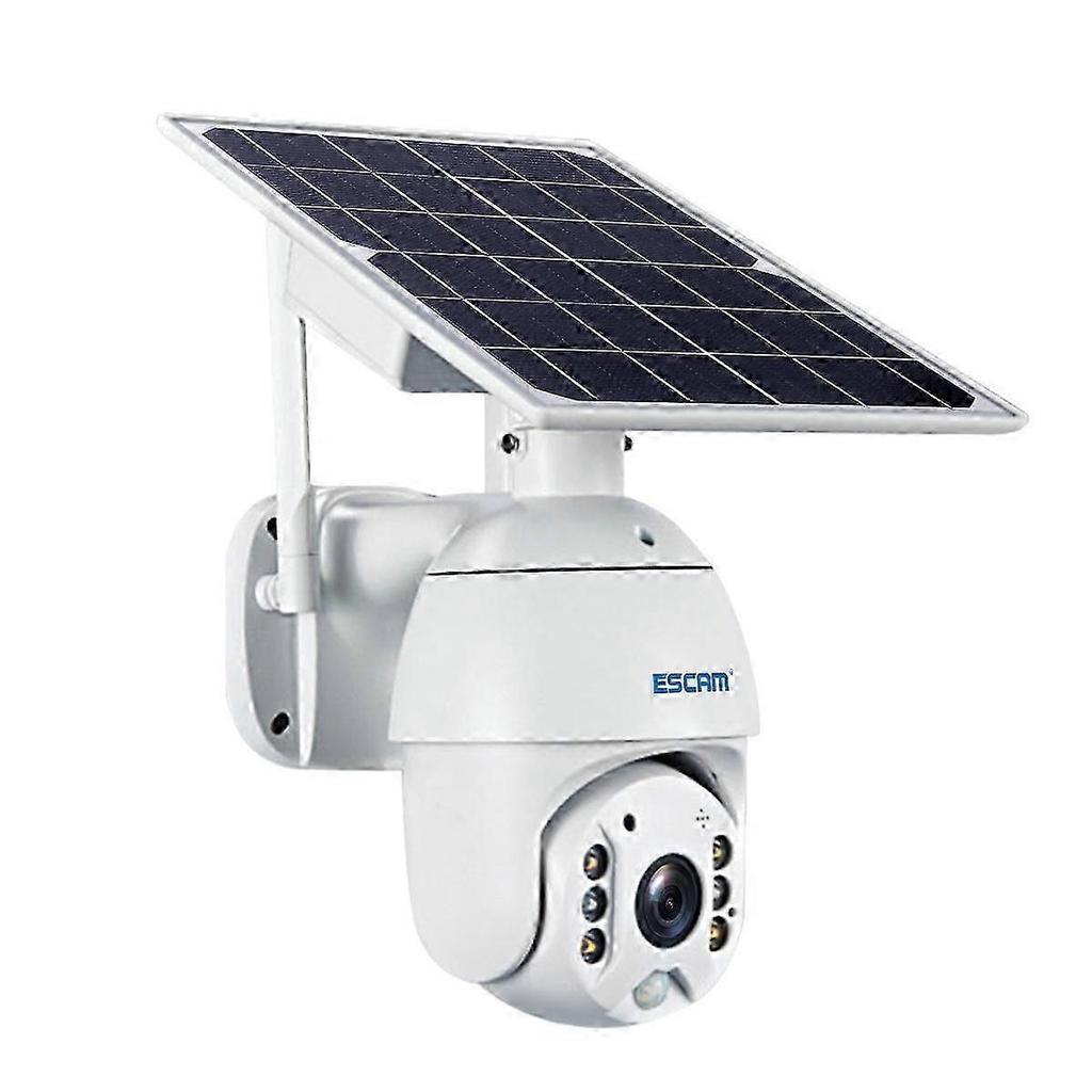 Escam QF280 Solar Powered WiFi PTZ Camera 1080P HD IP66 Waterproof Night Vision Motion Detection Outdoor Security Monitoring System Installation