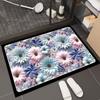 Bathroom Floor Mat, Bath, Household Toilet, Water-absorbing Non-slip Mat, Diatom Mud Floor Mat