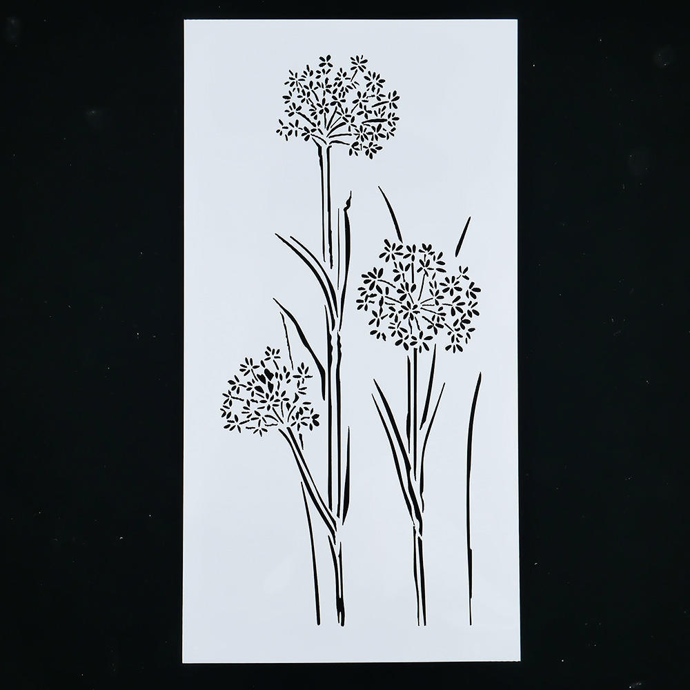 

21*29.5 Cm Flower Stencils For Wall Painting Stamp Crafts Diy Scrapbook Album Decorative Embossing Craft Paper Card Template