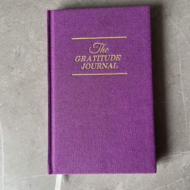 A5 Linen Cover Gratitude Journal Planner