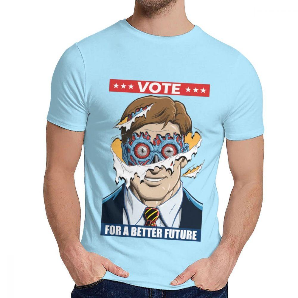 Movie They Live T Shirt Classic Quote For A Better Future Natural Cotton Stylish Crewneck T 3XL