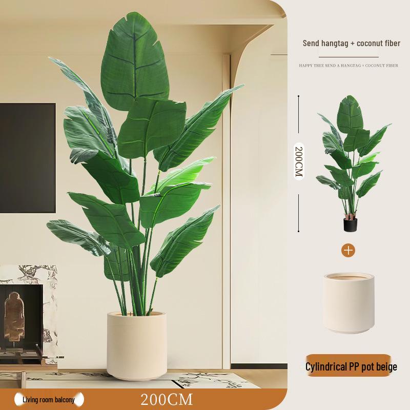 Árbol Artificial Ave del Paraíso - Planta de Suelo Grande para Interiores para Decoración de Sala de Estar