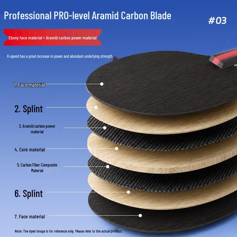 DHS Professional 8-Star Arylate Carbon Table Tennis Racket