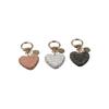 Pendant Rhinestone Interior Accessories Keys Holder Crystal Keyring Key Ring Love Heart Keychain