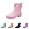 Damen - Gummistiefel für den Außenbereich und Freizeit, Stilvolle und Bequeme Regenschuhe