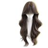 Women's Full Head Cover Wig with Long Curly Hair, Fluffy Big Waves, Natural-Looking Simulation Hair