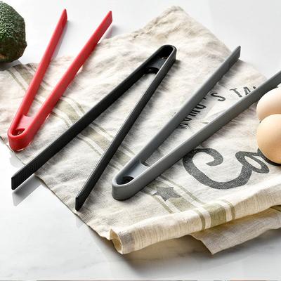 Grillzange aus lebensmittelechtem Silikon, antihaftbeschichtet, hitzebeständig, für Lebensmittel, Brot, Grill, Salat, Steak, Pasta, Clip, Küchenzubehör