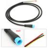 Mixture Material Practical Bicycle 4 Core Signal Cable Bike Lithium Battery Modification Accessory4 Core Male