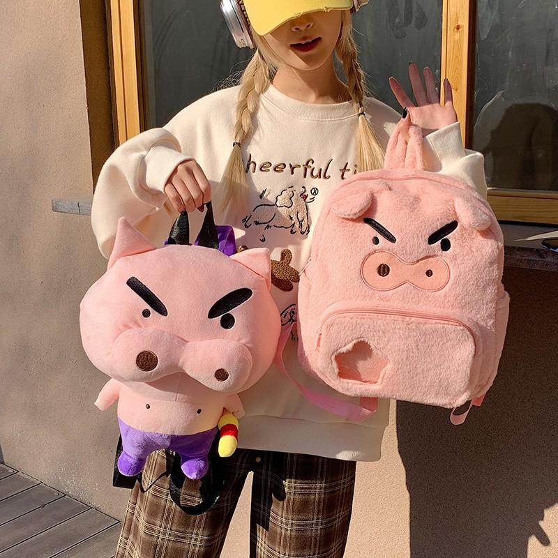 Shin Chan Crayon Buriburizaemon Modeling Plush Backpack Suitable For Daily Use