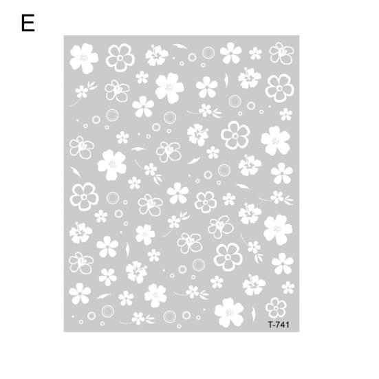 Decorative Nail Decal Self-adhesive Lightweight Nails Design