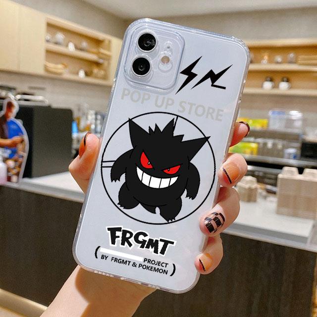 Husă Pokemon Anime Drăguță Pentru iPhone 14 11 12 Pro 13 Pro Max XR XS X 6s 7 8 Plus SE 2020 13 Mini Husă Transparentă de Lux Rezistentă la Șocuri