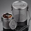 Stew Marinade Basket With Hook Loose Tea Strainer Seasoning Baskets Vegetable Useful Filter Stainless Steel Household Spice Can