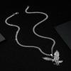 Retro Hip Hop Eagle Wings Pendant Necklace for Men