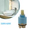 Lever Tap Mixer 35mm Universal Kitchen Bathroom Faucet Ceramic Tap Cartridge For Single Faucets Ceramic Disc Durable Accessories