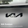 XKHI6 Car Front Hood 3D Metal Emblem Trunk Decoration Logo Stickers For KIA K5 K9 Sorento Ceed Sportage Carnival Stinger Forte Niro