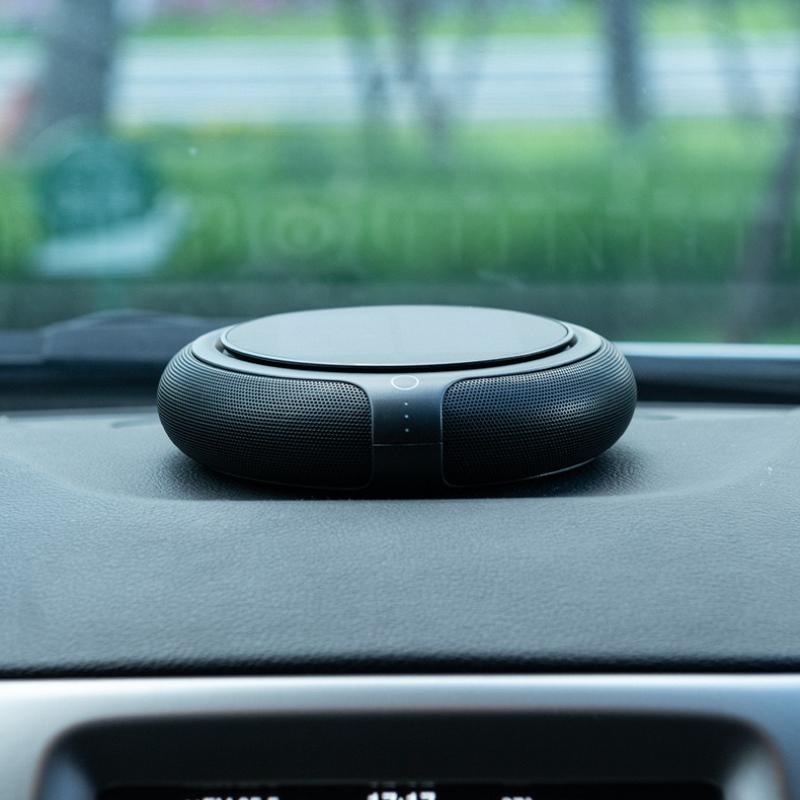 Solar Car Air Purifier Car Aromatherapy Machine Removes Formaldehyde Odor