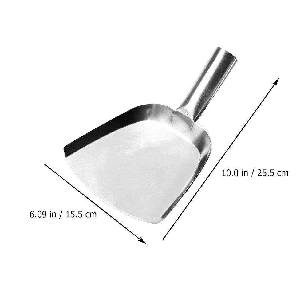

1Pcs Stainless Steel Spatula Professional Grade Cooking Spatulas for Large Pans Frying Turners Easy Clean Multipurpose Kitchen 18.5X17X4CM