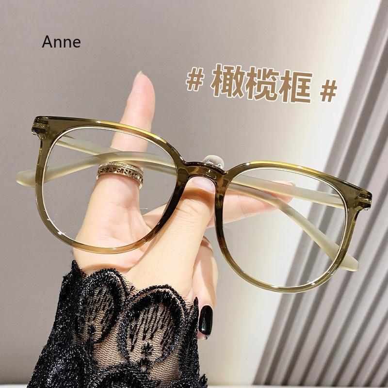 New Women Clear Lens Myopia Glasses Transparent Anti-Blue Light Nearsighted Eyeglasses Frame Diopter Myopia 0-1.0-4.0-6.0