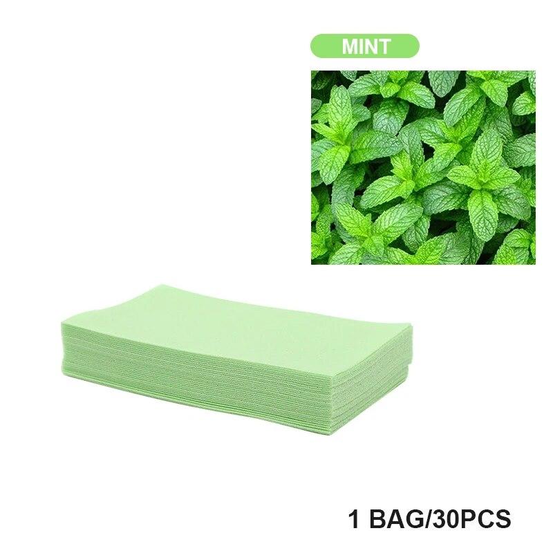 

30 шт./1 пакетик Таблетки для мытья пола Водорастворимые Стерилизующие Ароматные Дезодоранты для ванной и кухни Салфетки для чистки туалета 30pcs зелёный