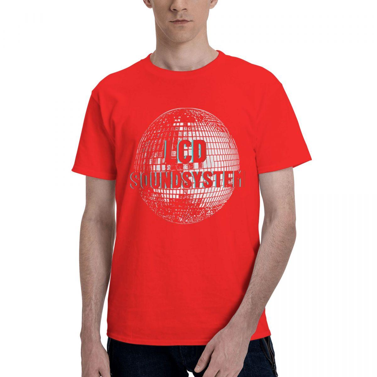 LCD Soundsystem 100 Cotton Casual Breathable Confortable Anime Mens Clothing Deals Men TShirt S
