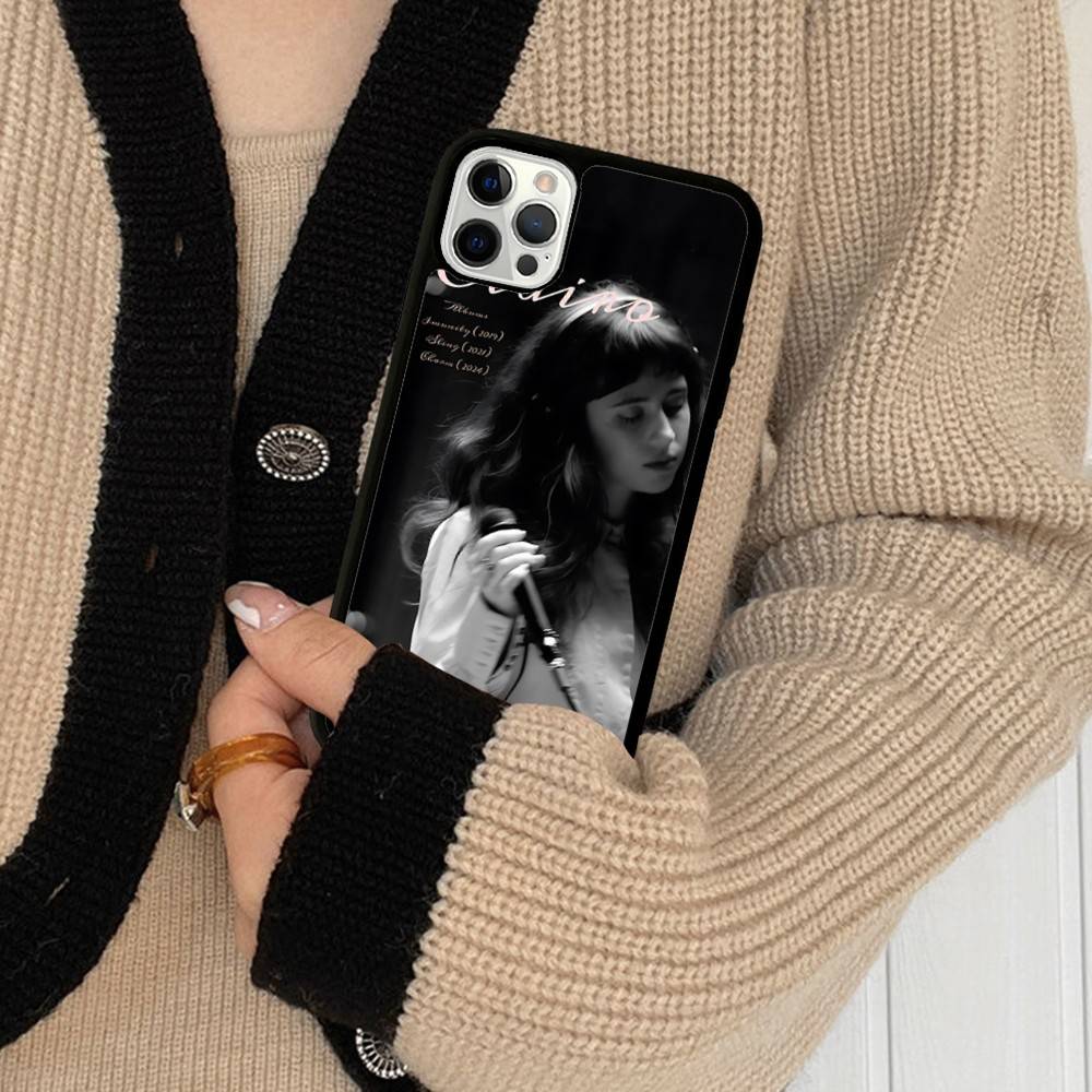 Singer C-Clairo For IPhone 17 16 15 14 13 12 11 Pro Max Plus Mini PC+TPU Back Phone Cover