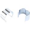 Car Wash Shop Foot Pad Cleaning Clip Car Foot Pad Cleaning Clip Accessories Positioning Clip Electroplating Iron Clip Leaf Spring