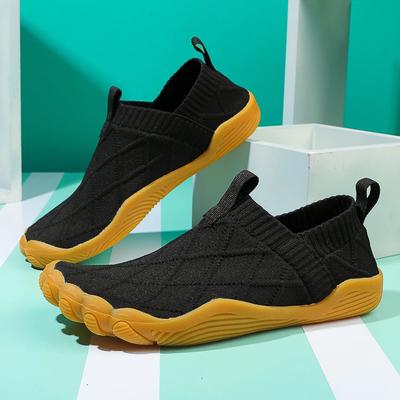 Herren Barfußschuhe Minimalistisch Outdoor Wandern Läufer Gummi Anti Rutsch Breite Zehenbox Zero Drop Outdoor Cross Training Schuhe