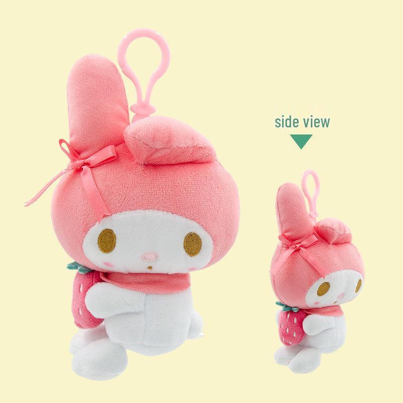 Sanrio Kuromi & My Melody Sheep Piano Figurine Pendant