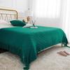 Πλεκτή καρό κουβέρτα 14 χρωμάτων με φούντα Super Soft Bohemia Throw κουβέρτα για κάλυμμα καναπέ κρεβατιού Διακοσμητικές κουβέρτες