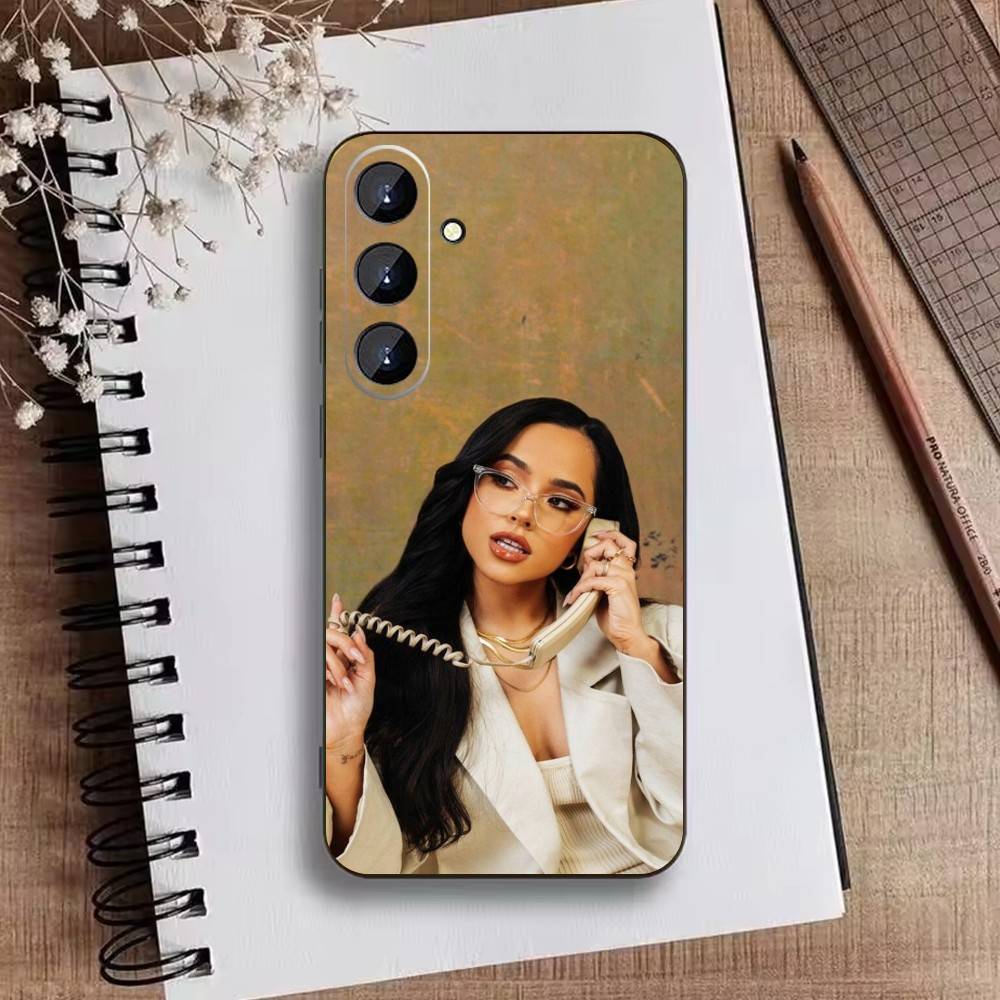 

F-Fashion Becky G Mobile Phone Case For Samsung Galaxy A73,A21s,A22,A31,A52,A53,A71,A41Soft Black Shell Samsung a32 5g