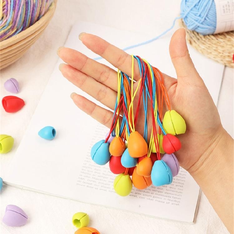 5Pcs Crochet Hook Point Stoppers Crochet Needle Tip Protectors Needle Tip Stoppers Knitting Needle Point Protectors
