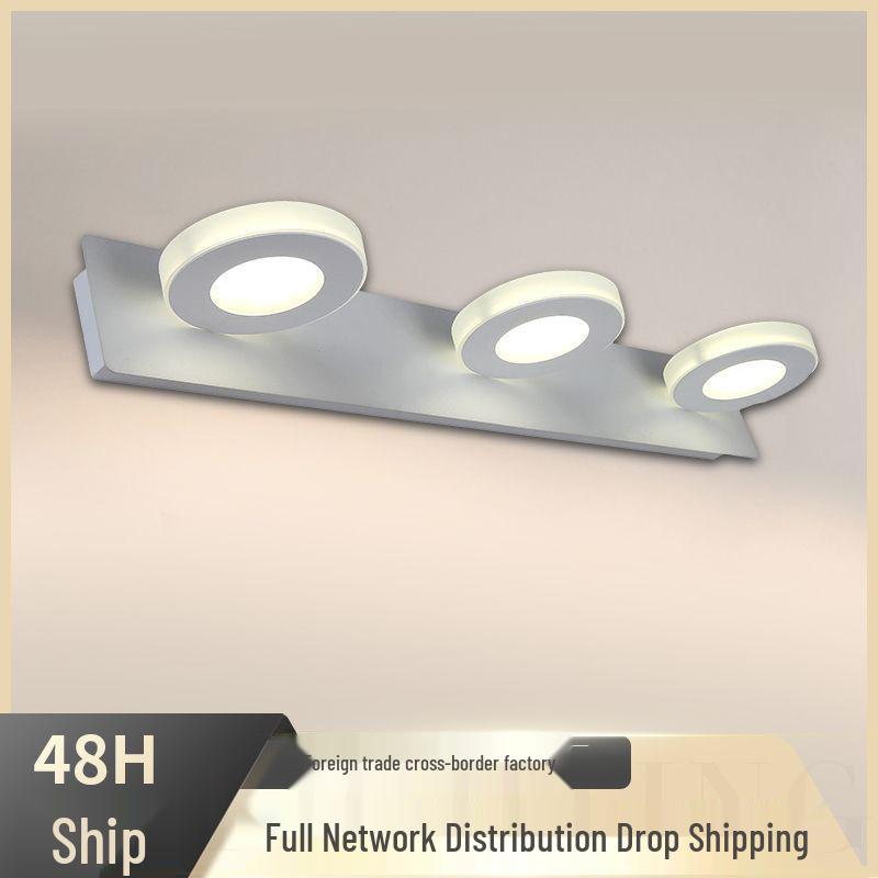 

Cross-Border Exclusive LED Vanity Light – Acrylic Bathroom, Bedroom, and Toilet Wall Makeup Light 15CM 4W - Single Head
