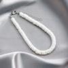 Puka Shell Anklet Handmade Natural Shredded Shell Hawaiian Beach Anklet Irregular Shell Feet Women