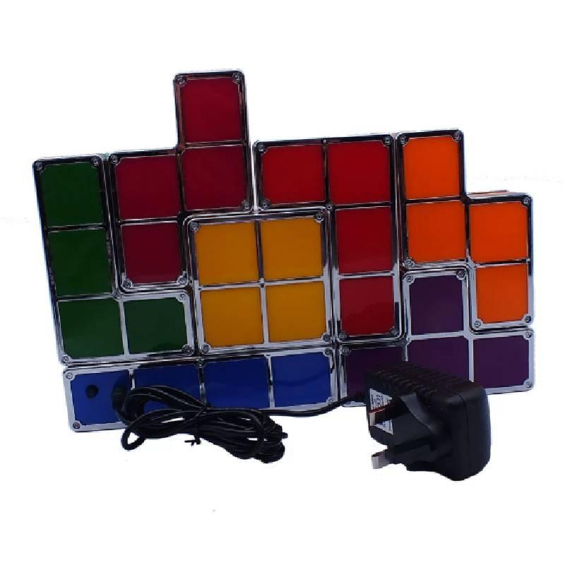 Tetris Led Night Light With 7 Colors Creative Stacking Block For Bedroom Decor