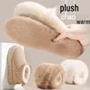Plush Warm Cotton Insoles - Thick Fleece Lined, Soft, Sweat-Absorbent for Men & Women's Autumn/Winter Shoes and Boots