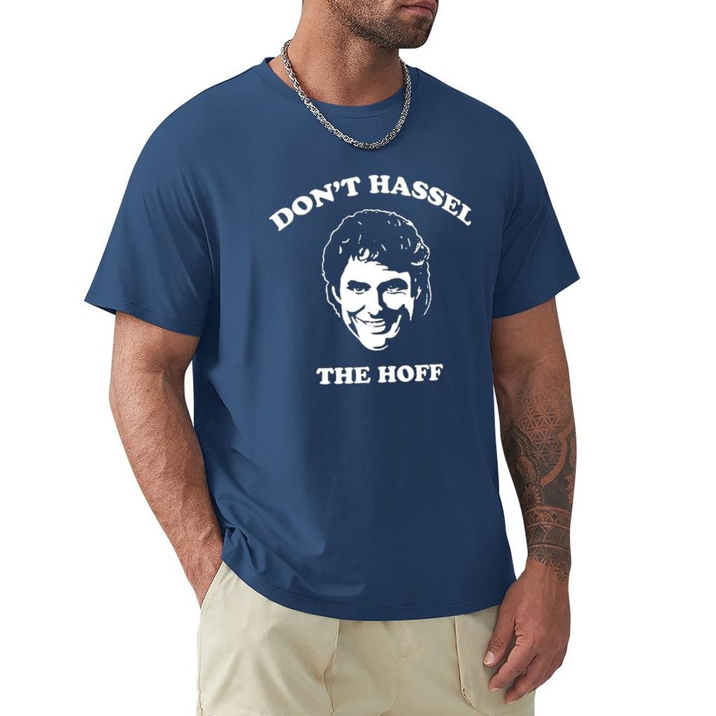 David Hasselhoff Non Hasselare L'Hoff Magliette Regalo Per Fan, Per Uomo e Donna Maglietta