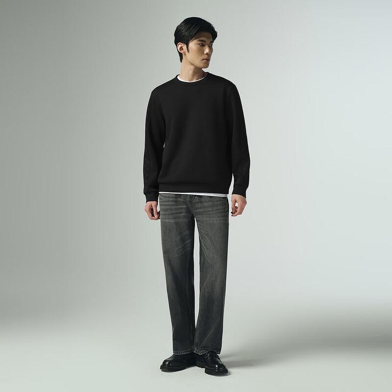 Lilanz Men's Far Infrared Round Neck Sweatshirt